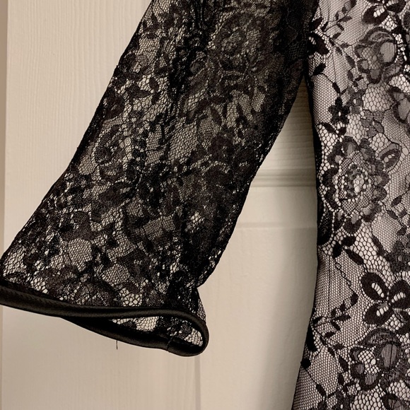 NWT| 2-Piece Alfred Angelo Black Lace Set | Size 0 - Picture 12 of 12